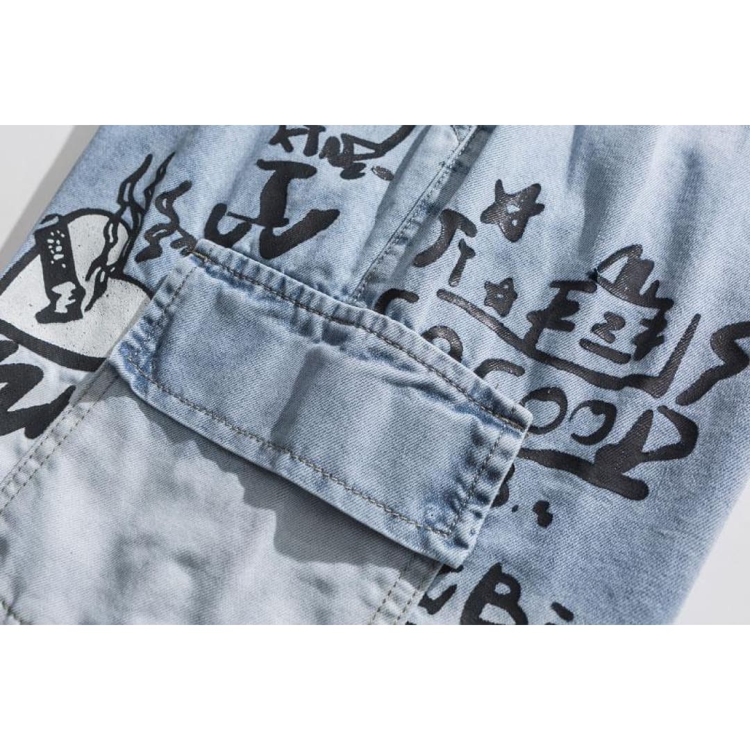 MSYIC™ Tie Dye Denim Shorts | The Urban Clothing Shop™