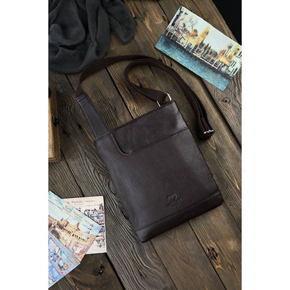 Natural leather bag Galanter | Galanter