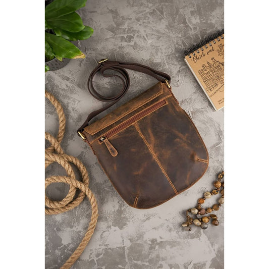 Natural leather bag Galanter | Galanter