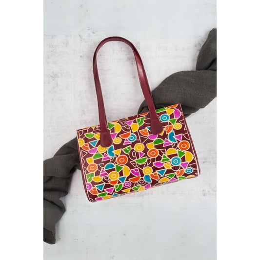 Natural leather bag Galanter | Galanter