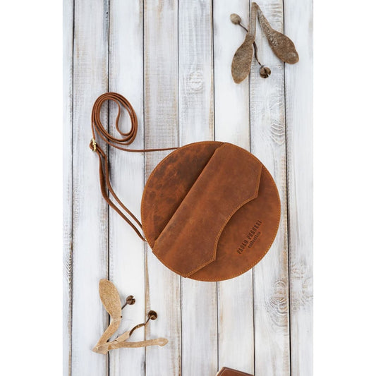 Natural leather bag Galanter | Galanter