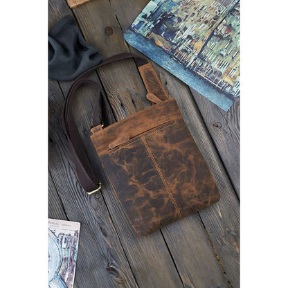 Natural leather bag Galanter | Galanter