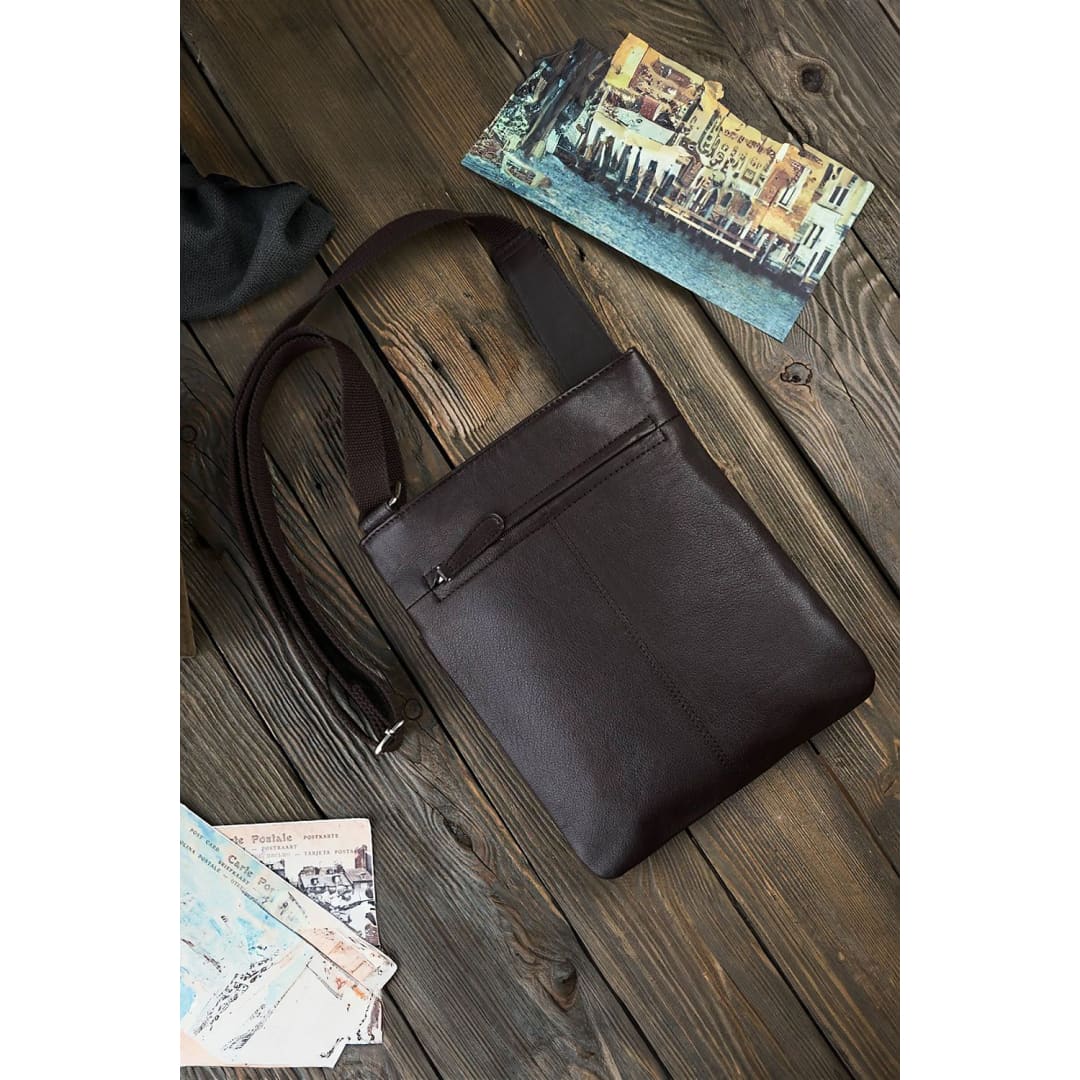 Natural leather bag Galanter | Galanter