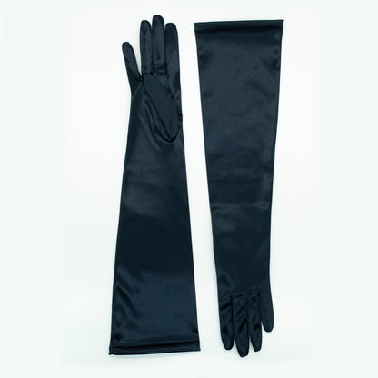 OPERA LENGTH SATIN GLOVES-6