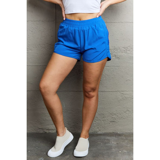 Ninexis Reach My Goals Zipper Pocket Detail Active Shorts | The Urban Clothing Shop™