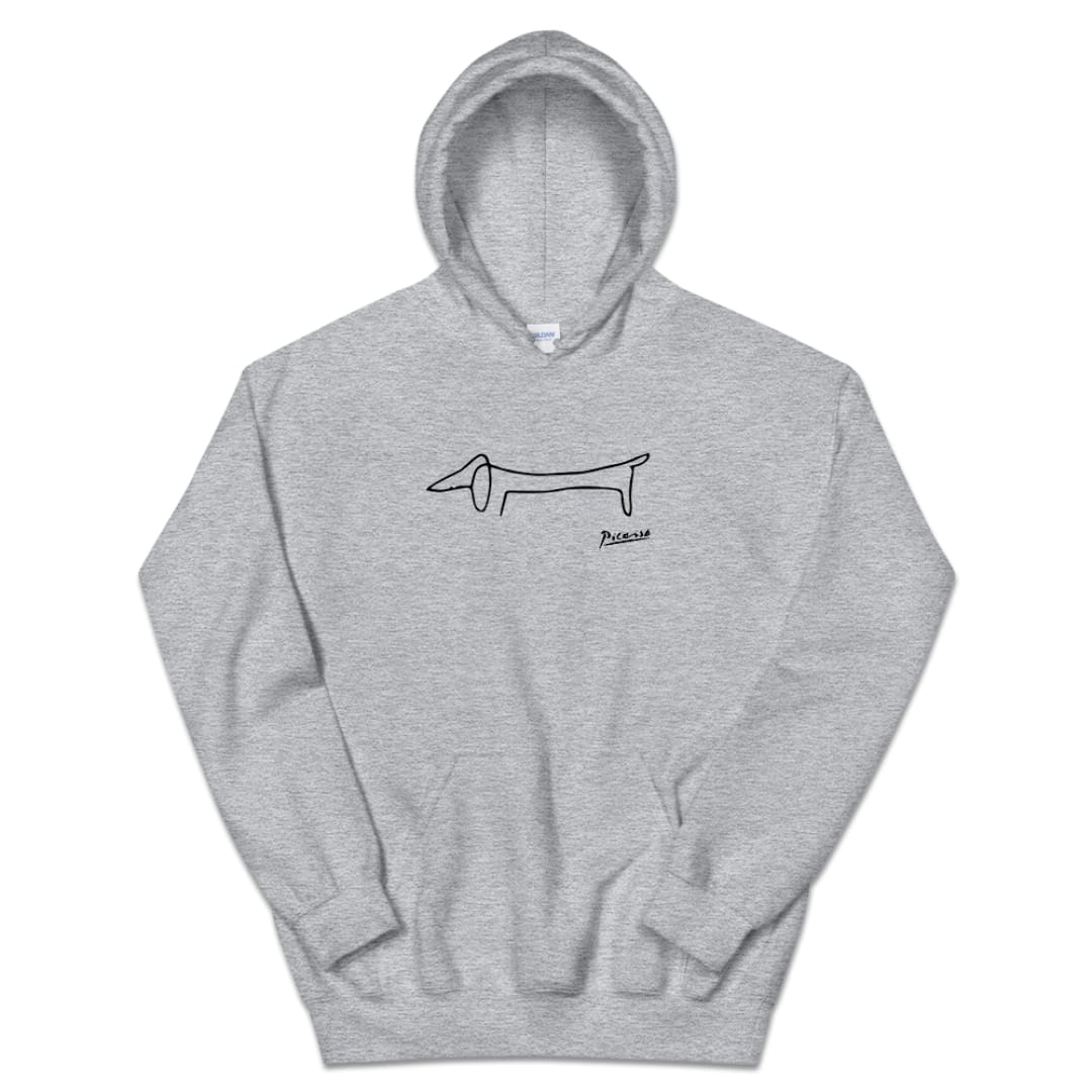 Pablo Picasso Dachshund Dog (Lump) Artwork Unisex Hoodie | Art-O-Rama Shop