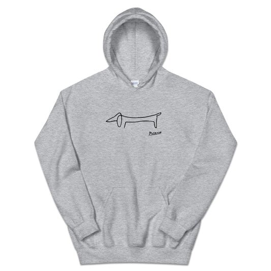 Pablo Picasso Dachshund Dog (Lump) Artwork Unisex Hoodie | Art-O-Rama Shop