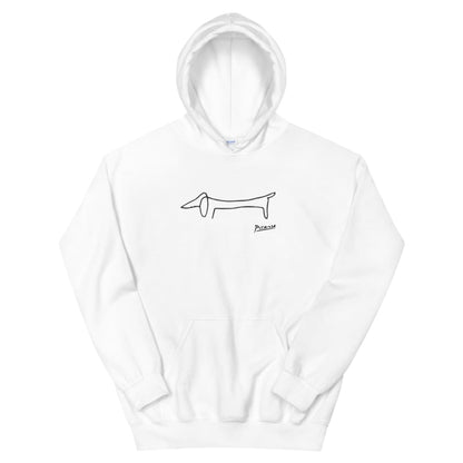 Pablo Picasso Dachshund Dog (Lump) Artwork Unisex Hoodie | Art-O-Rama Shop