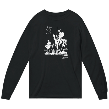 Pablo Picasso Don Quixote of La Mancha 1955 Artwork Long Sleeve Shirt-4