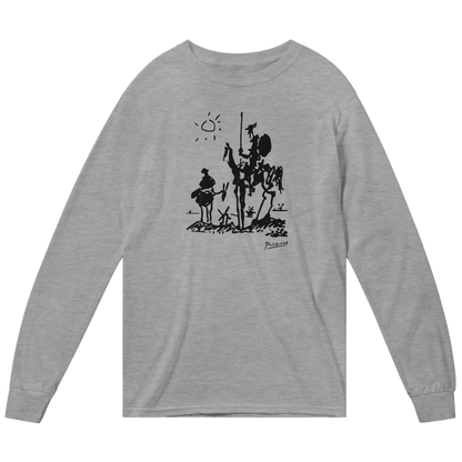 Pablo Picasso Don Quixote of La Mancha 1955 Artwork Long Sleeve Shirt-3