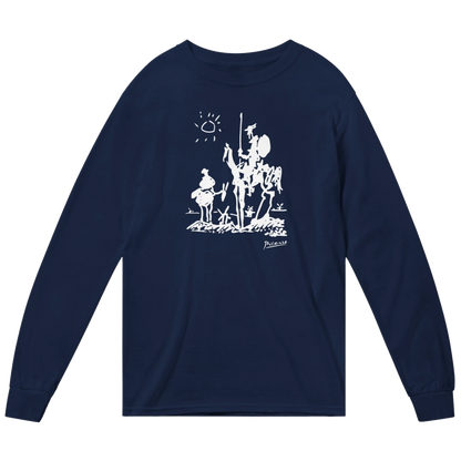 Pablo Picasso Don Quixote of La Mancha 1955 Artwork Long Sleeve Shirt-5