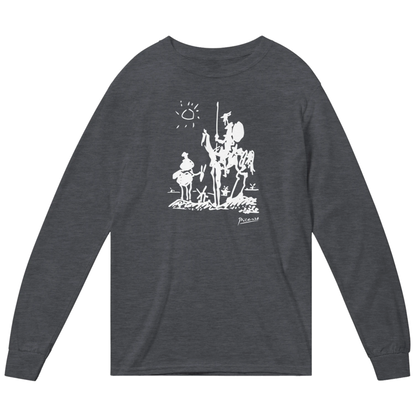 Pablo Picasso Don Quixote of La Mancha 1955 Artwork Long Sleeve Shirt-2