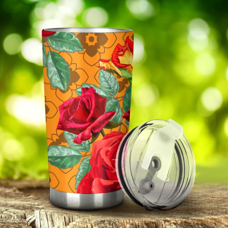 Perfect Exclusive Flower Yellow Magical Dream Tumbler | The Urban Clothing Shop™
