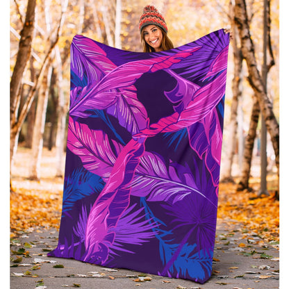 Pink Feather Premium Blanket | The Urban Clothing Shop™