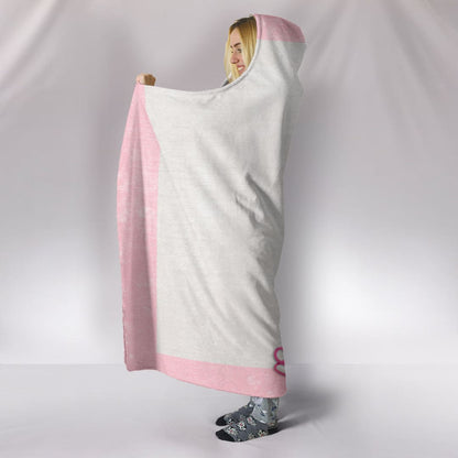 Pink Framed Teapot Hooded Blanket | The Urban Clothing Shop™