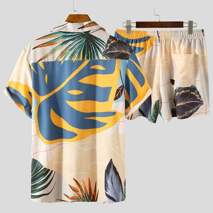 PLANT LYFE Hawaiian Beach Shorts Set | The Urban Clothing Shop™