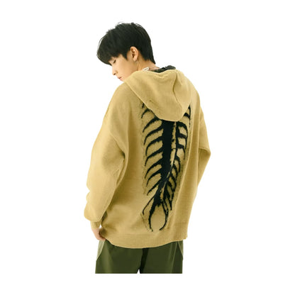 PortVibe Co: SpineBack Wool Hoodie | The Urban Clothing Shop™