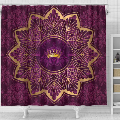 Purple Luxury Mandala Shower Curtain | The Urban Clothing Shop™