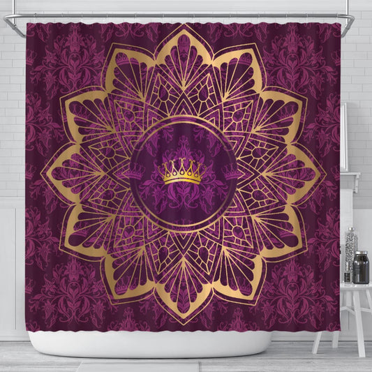 Purple Luxury Mandala Shower Curtain | The Urban Clothing Shop™