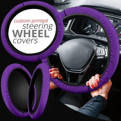 Purple Steering Wheel Cover | The Urban Clothing Shop™