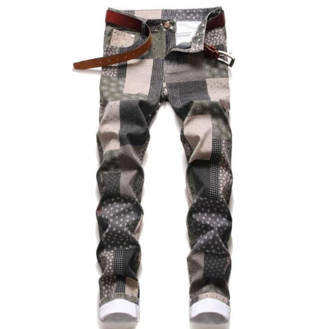 Raggedy A™ Patchwork Denim Jeans | The Urban Clothing Shop™