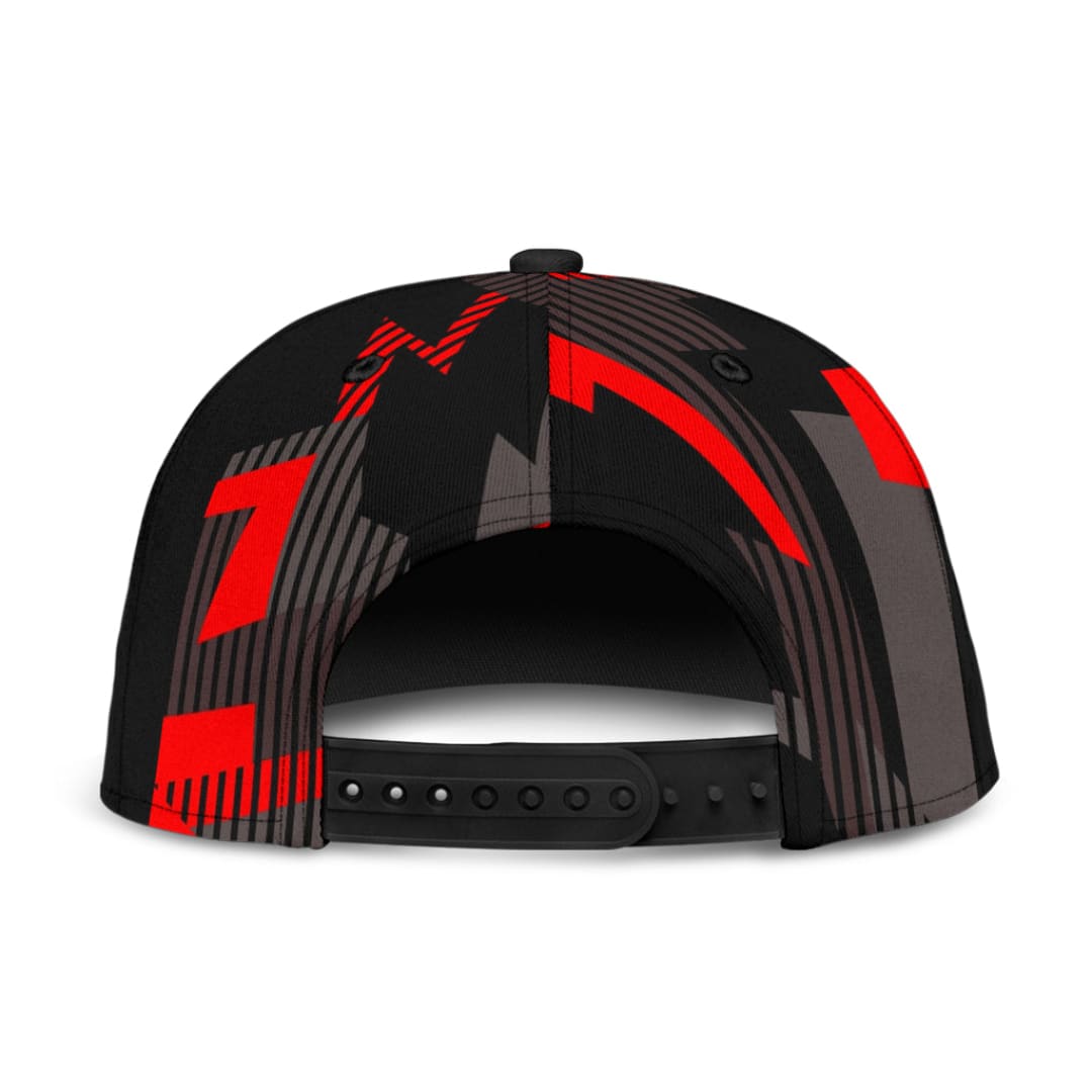 Red and Gray Camo Snapback Hat | The Urban Clothing Shop™