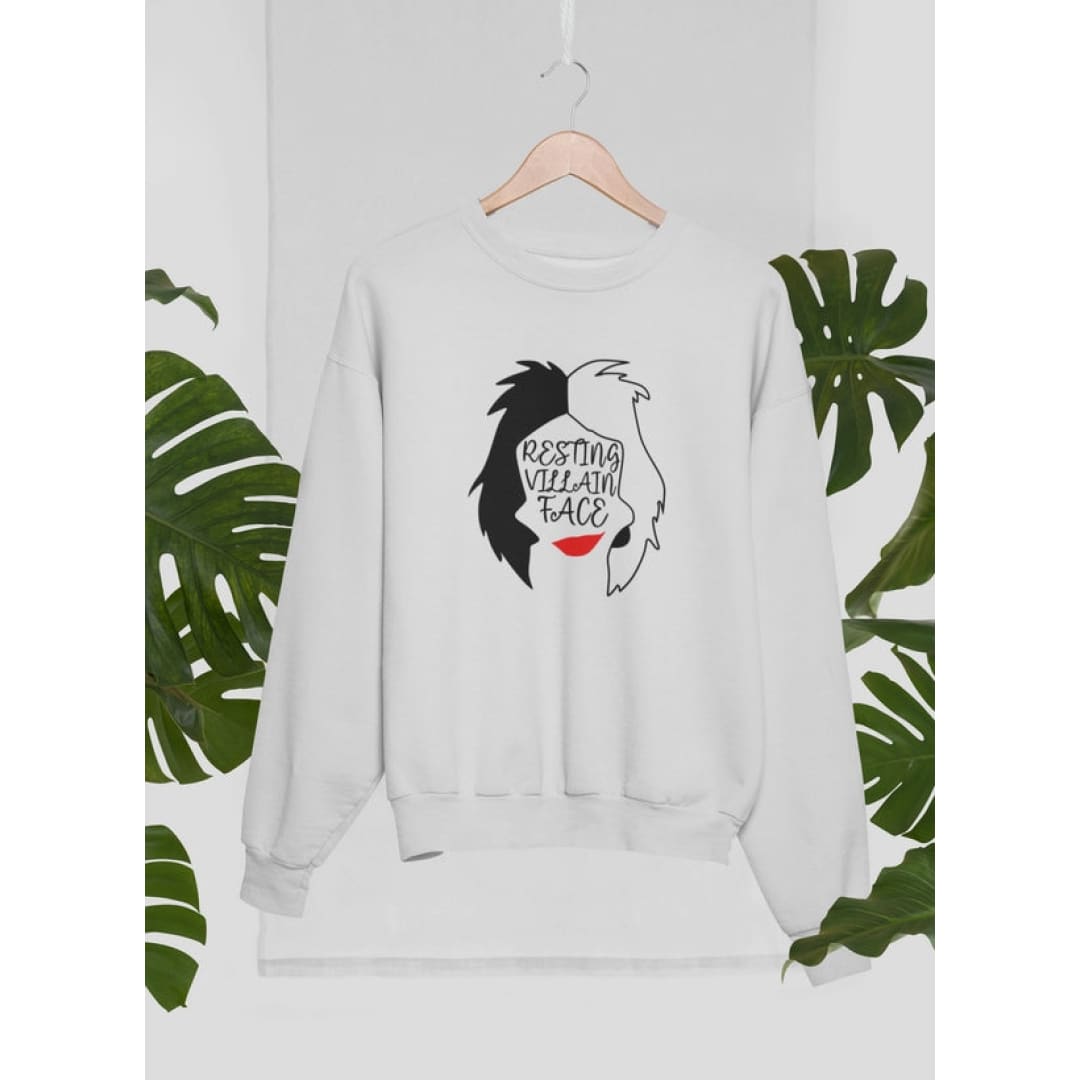 Resting Villain Face Sweat Shirt | Virgo