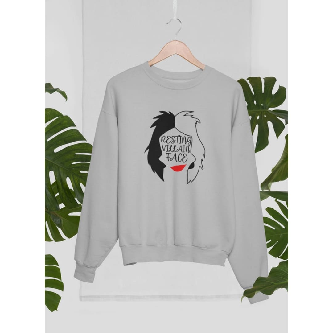 Resting Villain Face Sweat Shirt | Virgo