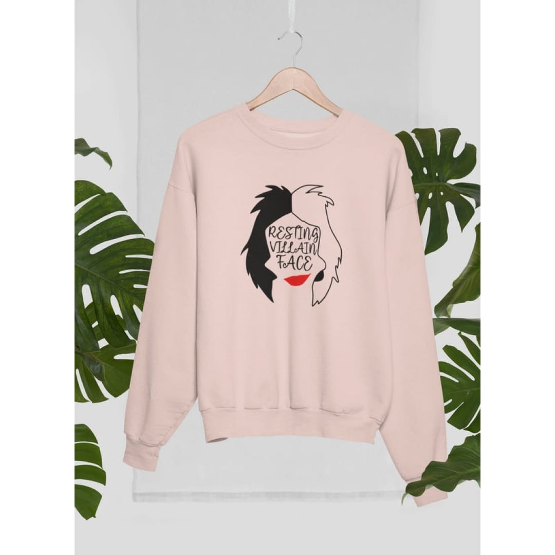 Resting Villain Face Sweat Shirt | Virgo