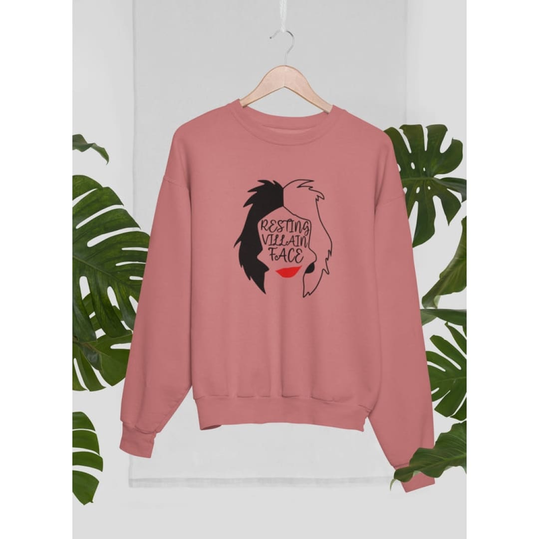 Resting Villain Face Sweat Shirt | Virgo