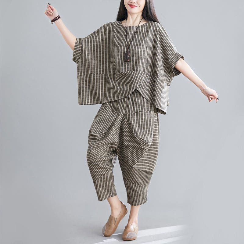 RETRO Korean Style Knickerbockers Two Piece | The Urban Clothing Shop™