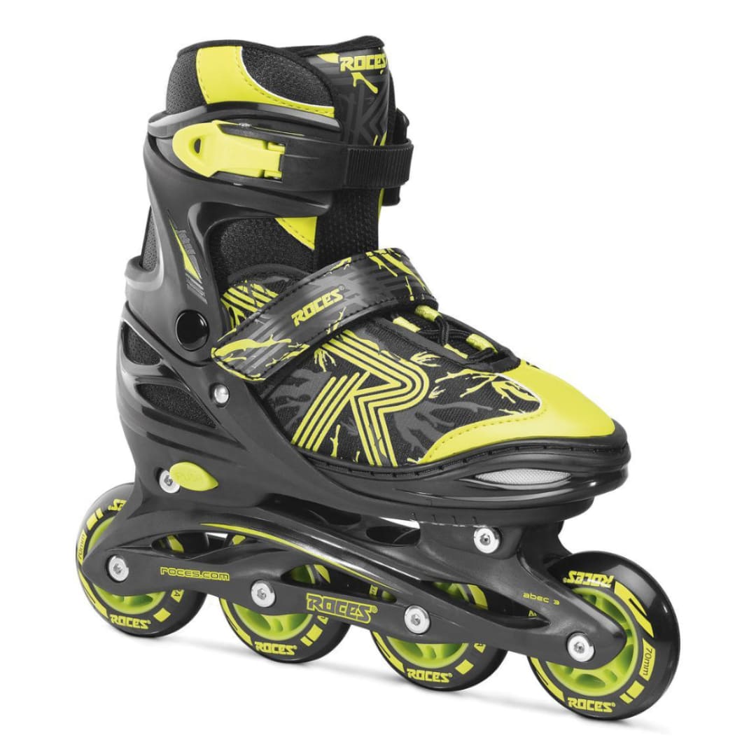 Roces JOKEY 3.0 BOY Black Lime Green - Inline Skates | Roces