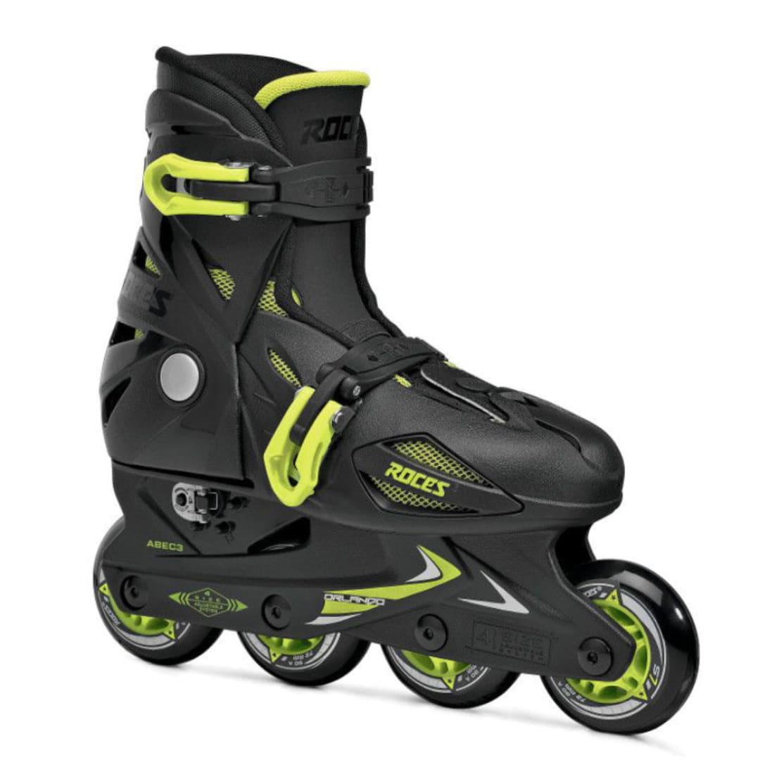 Roces ORLANDO III Black Lime - Inline Skates | Roces