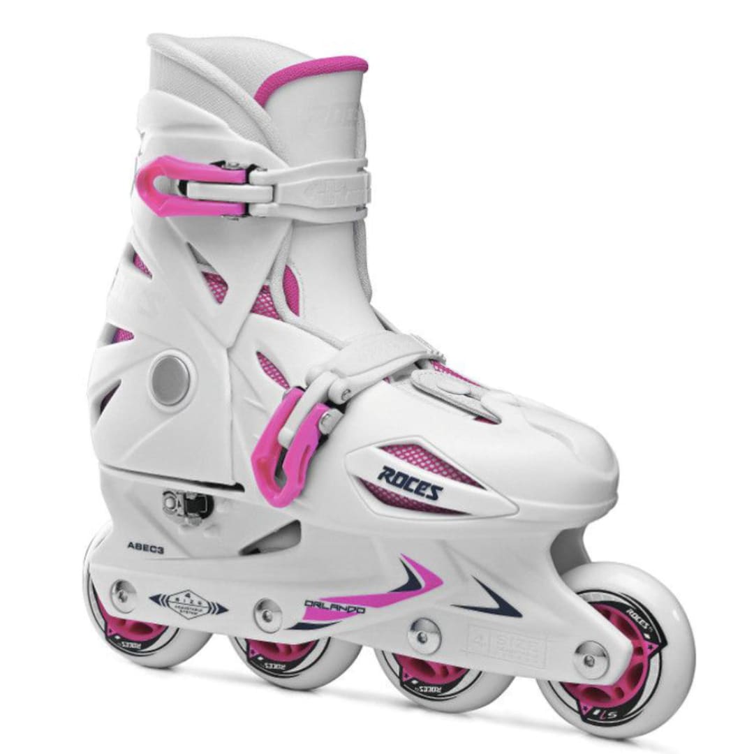 Roces ORLANDO III White Pink - Inline Skates | Roces