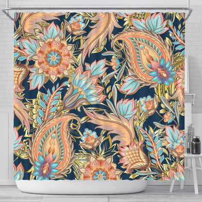 Romantic Paisley Shower Curtain | The Urban Clothing Shop™