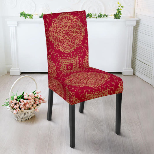 Royal Red Dining Chair Slip Cover | The Urban Clothing Shop™