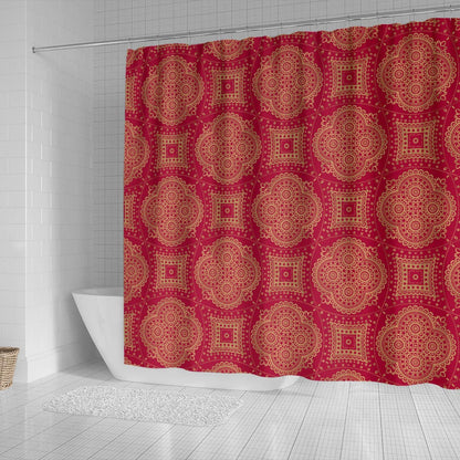 Royal Red Shower Curtain | The Urban Clothing Shop™