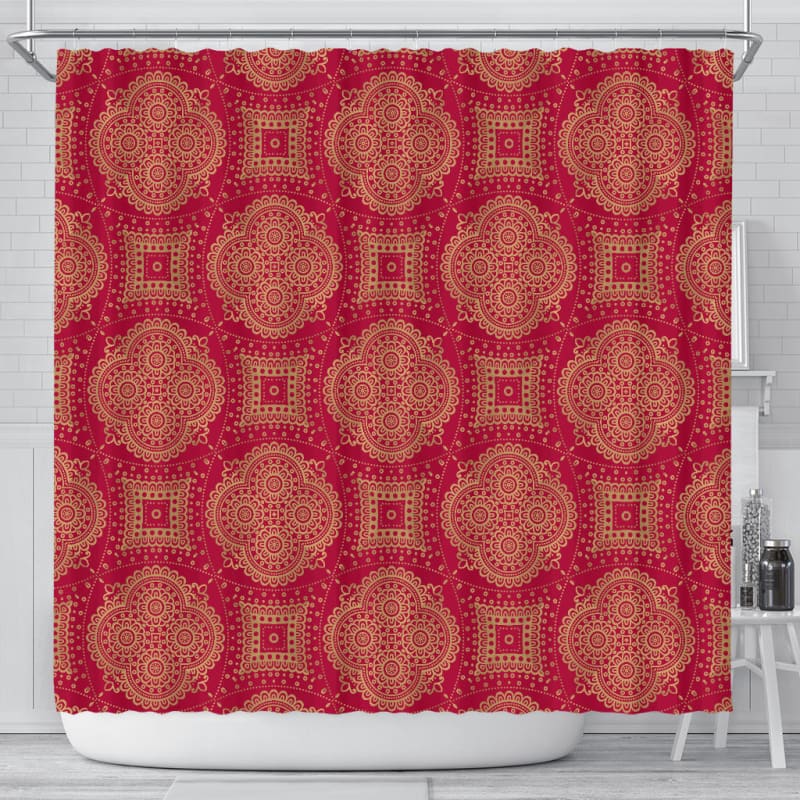 Royal Red Shower Curtain | The Urban Clothing Shop™