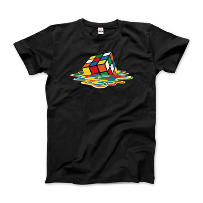 Rubick’s Cube Melting Sheldon Cooper’s T-Shirt | Art-O-Rama Shop