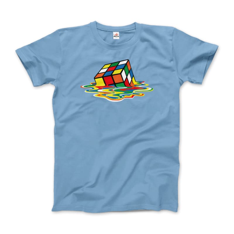 Rubick’s Cube Melting Sheldon Cooper’s T-Shirt | Art-O-Rama Shop