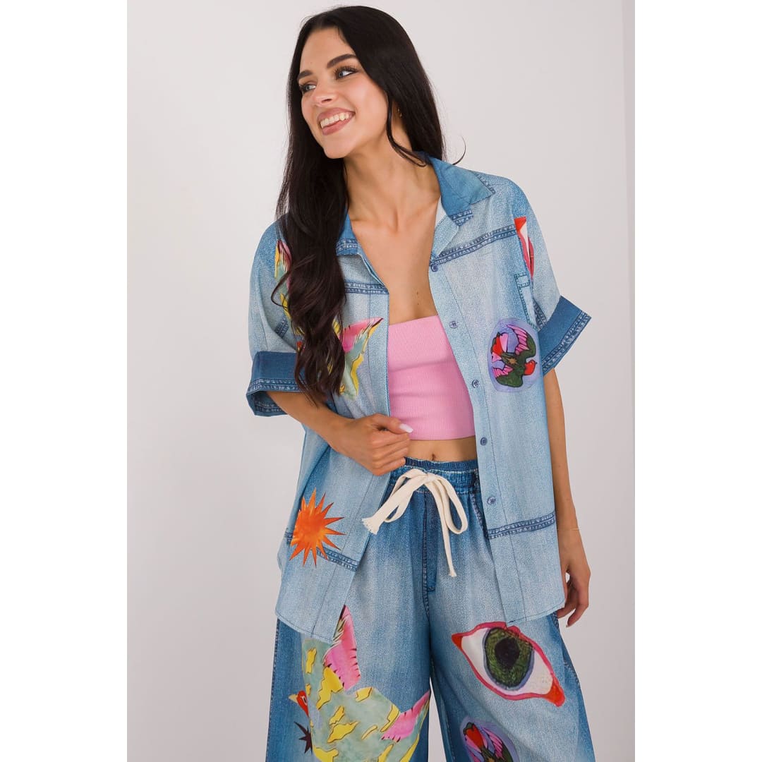 Short sleeve shirt Italy Moda | Italy Moda