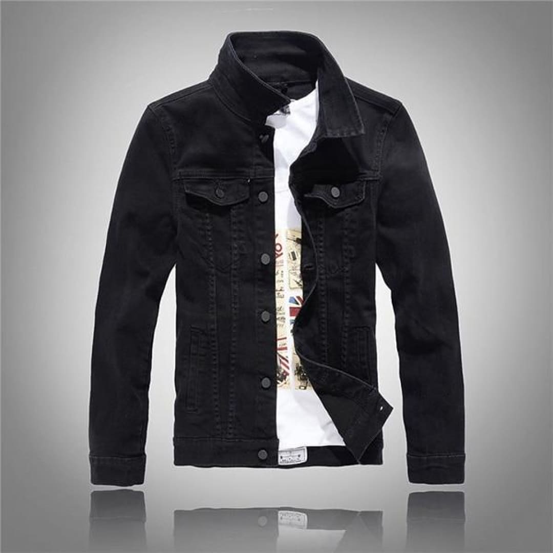 Slim Fit Denim Jean Jacket | The Urban Clothing Shop™