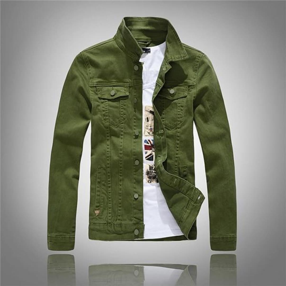 Slim Fit Denim Jean Jacket | The Urban Clothing Shop™