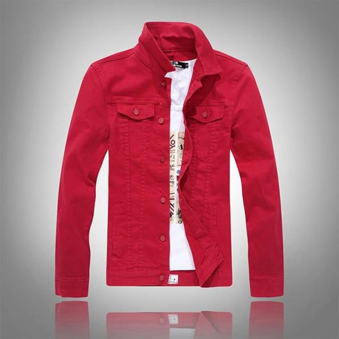 Slim Fit Denim Jean Jacket | The Urban Clothing Shop™