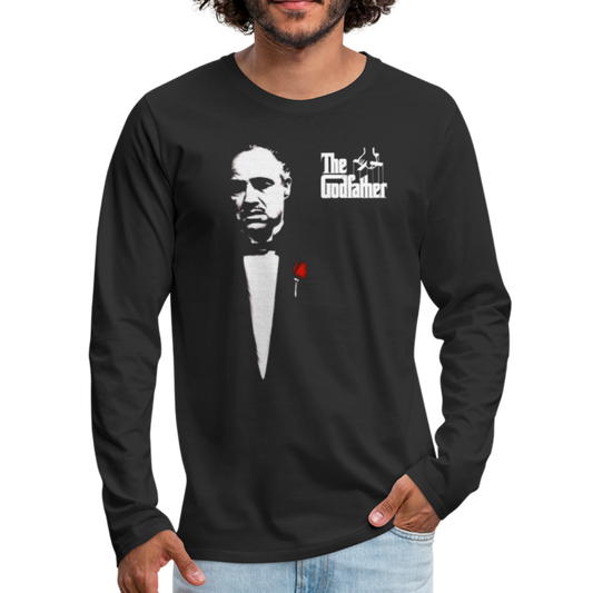 The Godfather 1972 Movie Don Corleone Long Sleeve Shirt-1