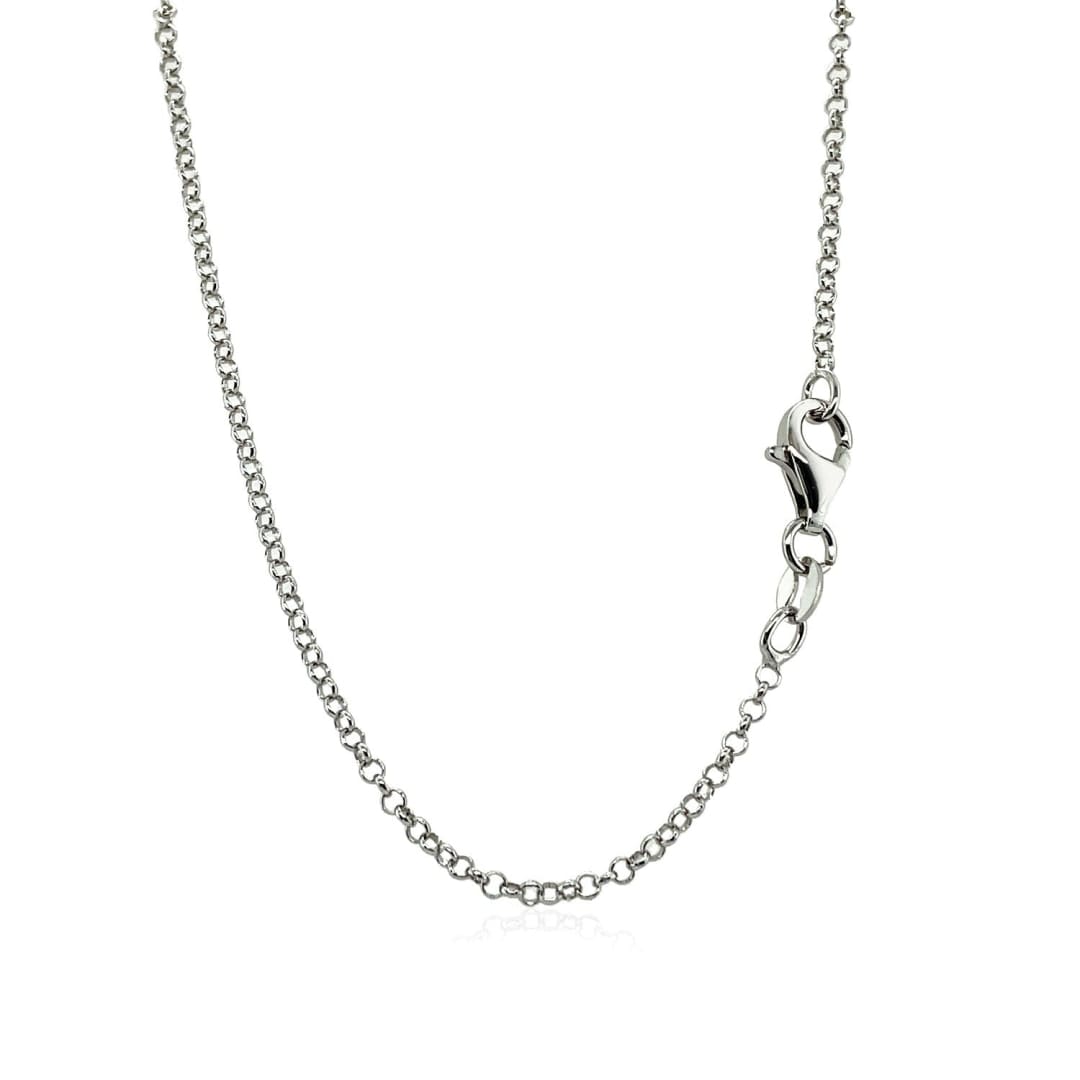 Sterling Silver 17 inch Necklace with Dream Catcher Pendant | Richard Cannon Jewelry