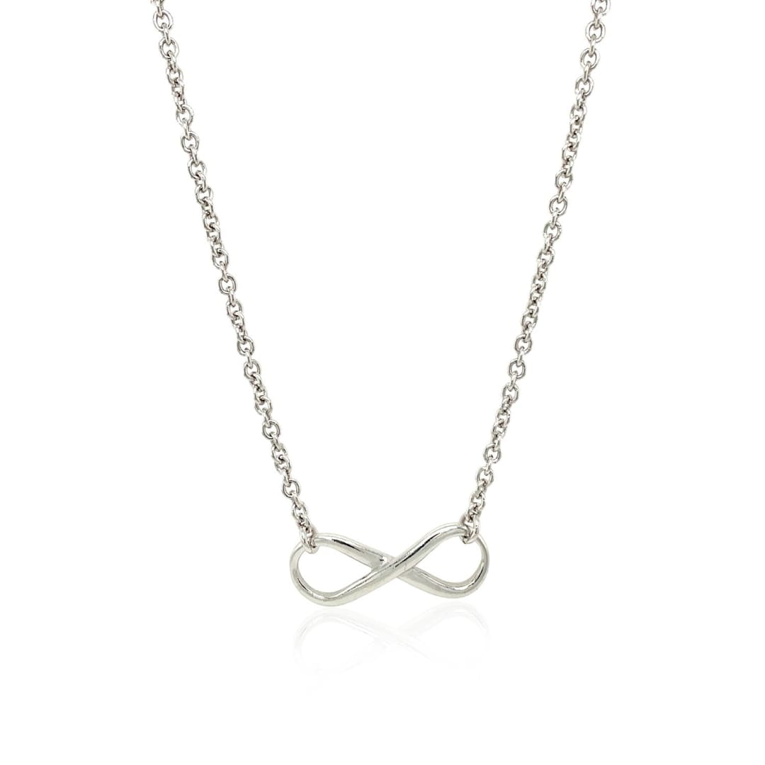 Sterling Silver Infinity Symbol Necklace | Richard Cannon Jewelry