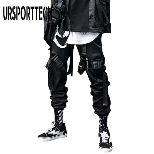 STRAPPED UP Multi Pockets Cargo Joggers | The Urban Clothing Shop™