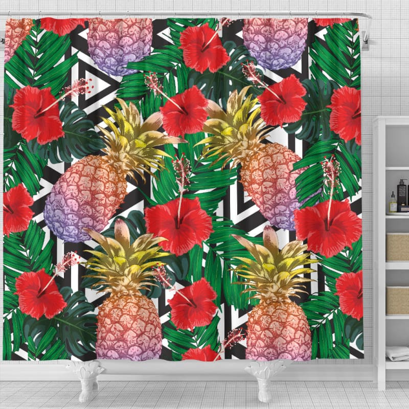 Summer Pineapple Love Shower Curtain | The Urban Clothing Shop™