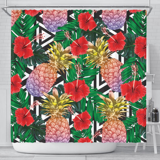 Summer Pineapple Love Shower Curtain | The Urban Clothing Shop™